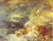 Fire at Sea, J.M.W. Turner